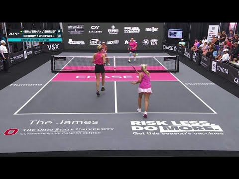Lee Whitwell/Amanda Hendry vs. Anna Shirley Jillian Braverman | Bronze Medal | Game Point