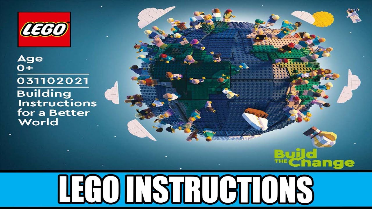Instructions for a Better World - COP26 LEGO instructions