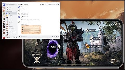 Playing Elder Scrolls Blades on PC