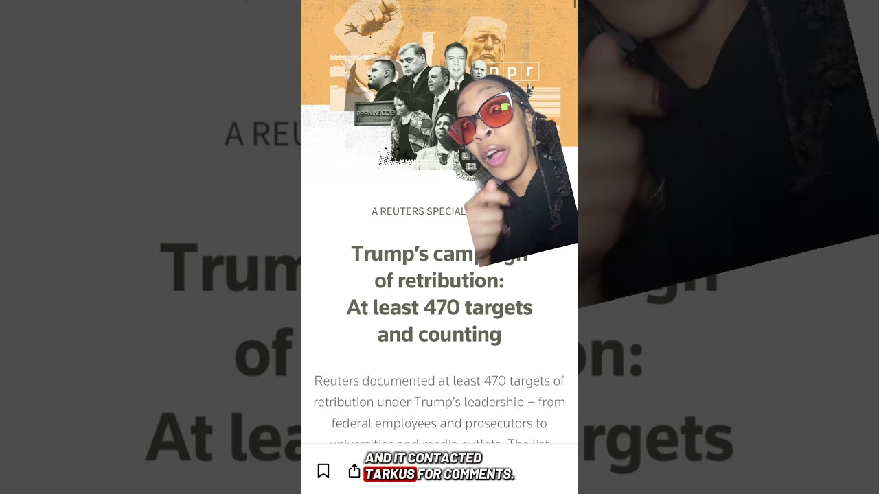 Reuters created a Retribution Tracker with 470 targets listed. 