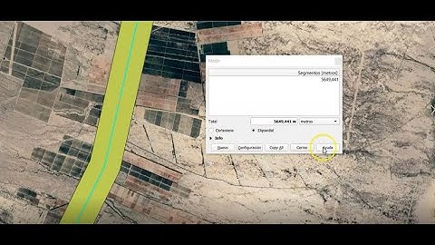 Área de influencia con QGIS