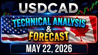 USDCAD Forecast and Technical Analysis for May 22, 2026