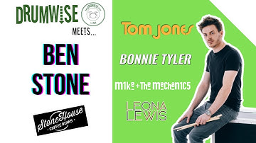 DrumWise Meets... Ben Stone (Tom Jones, Bonnie Tyler, Mike & The Mechanics, Leona Lewis)