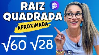 RAIZ QUADRADA NÃO EXATA \Prof. Gis/