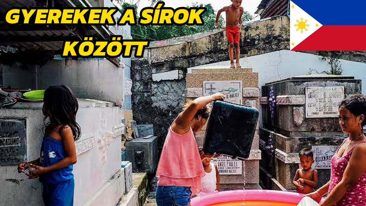 Ahol az EMBEREK A HOLTAK KÖZÖTT ÉLNEK🇵🇭 Manila