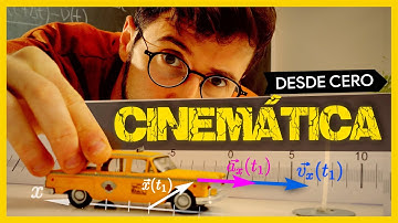 CINEMÁTICA desde cero: MRU, MRUA y todo eso...