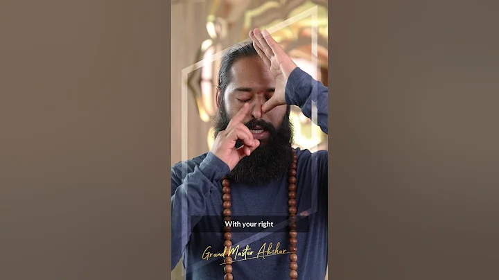 Pranayama Technique for Good Health | By Grand Master Akshar #shorts