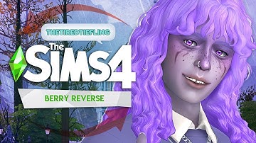 Pastel Vampire 🩸 + CC List | The Sims 4 Create a Sim: Berry Reverse
