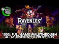 Ravenlok - 100% Full Game Walkthrough - All Achievements, Collectibles, &amp; Quests (Xbox Game Pass)