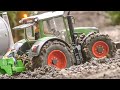 RC Tractors scale mix! RC Farming! Sprinkling! Tractor stuck! Awesome modified R/C Tractors!