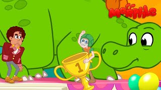 SUPER Morphle - The Dinosaur Race - Super Kids Cartoons - MOONBUG KIDS - Superheroes screenshot 3