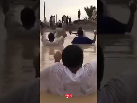 شاهد إنفجار النهر يدمر سد السودان مشهد مرعب