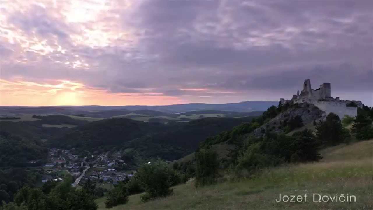 Exploranza  Čachtický hrad timelapse-shot