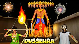 KAMLA AND GRANNY CELEBRATES DUSSEHRA || RAVAN DAHAN AT KAMLA’S HOUSE  screenshot 4