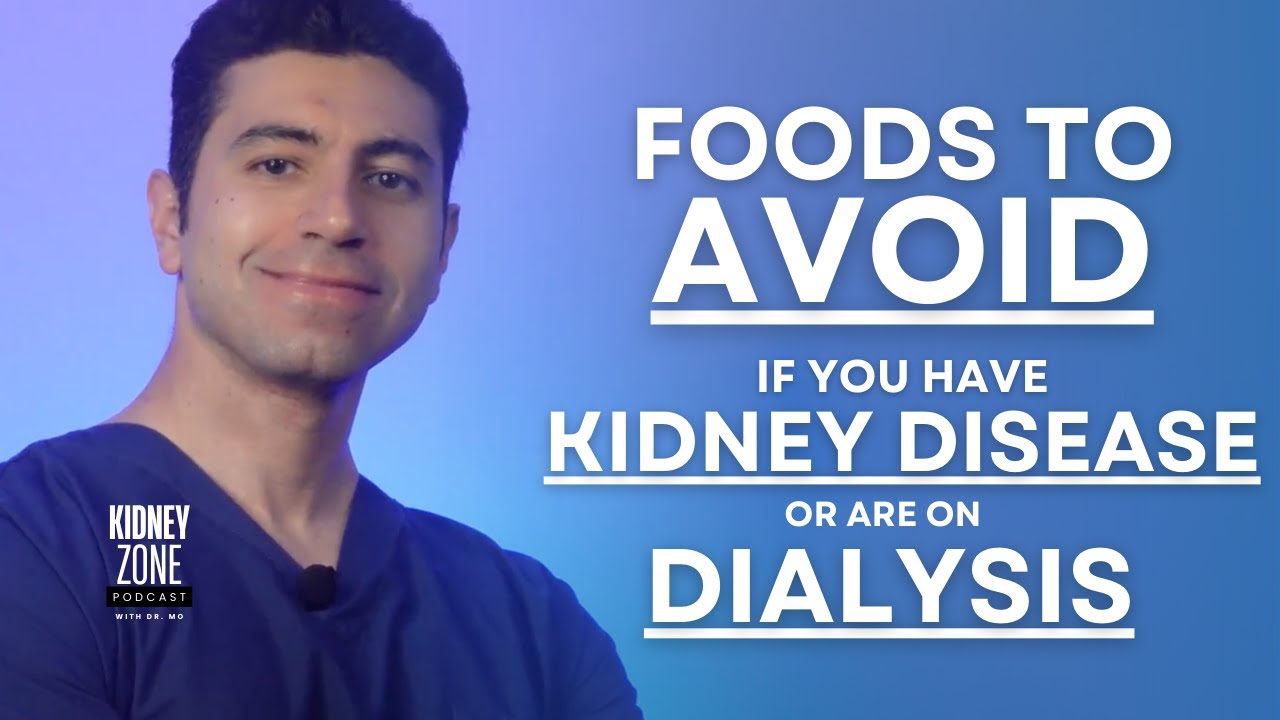 What foods to avoid if you have kidney disease or are on dialysis? | EP8 #kidneyzonepodcast