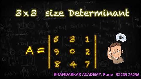 Determinants, Formula song ,Basic Mathematics,MSBTE ,Diploma