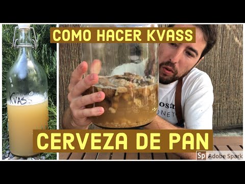 Video: Cómo Hacer Kvas Casero Con Pan