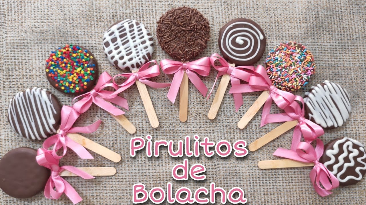 FAÇA E VENDA - PIRULITOS DE BOLACHA - SORAIA CAKES