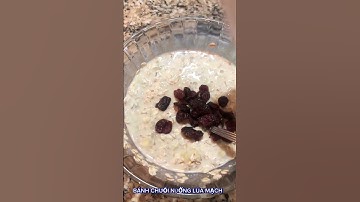 BÁNH CHUỐI NƯỚNG LÚA MẠCH