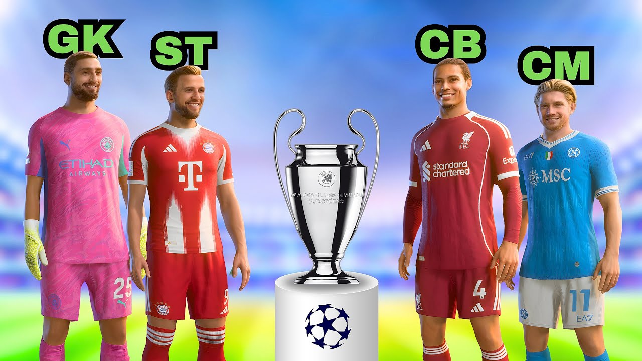 Am creat câte o echipă pentru fiecare poziție din teren 🔥 Super experiment în FC 26