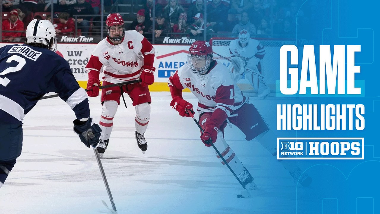 Wisconsin at Penn State | HIGHLIGHTS | Big Ten Hockey | 03/05/2026