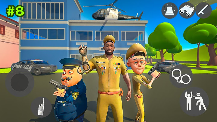 Franklin Become Police Officer In Motu Patlu City Furfuri Nagar in Indian Bikes Driving 3D