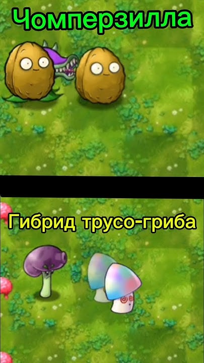 Гибриды растений #fusion #pvz #пвз #фьюжн - YouTube