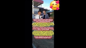 HEBOH..‼️PERMINTAAN KDM KEPADA RAFI AHMAD..⁉️
