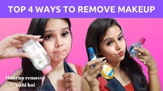 I found 4Ways to remove makeup without makeup remover|Top4 ways to remove makeup|MISS BEAUTYPIE