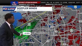 Download lagu Severe thunderstorm warning issued for Orange, Seminole counties