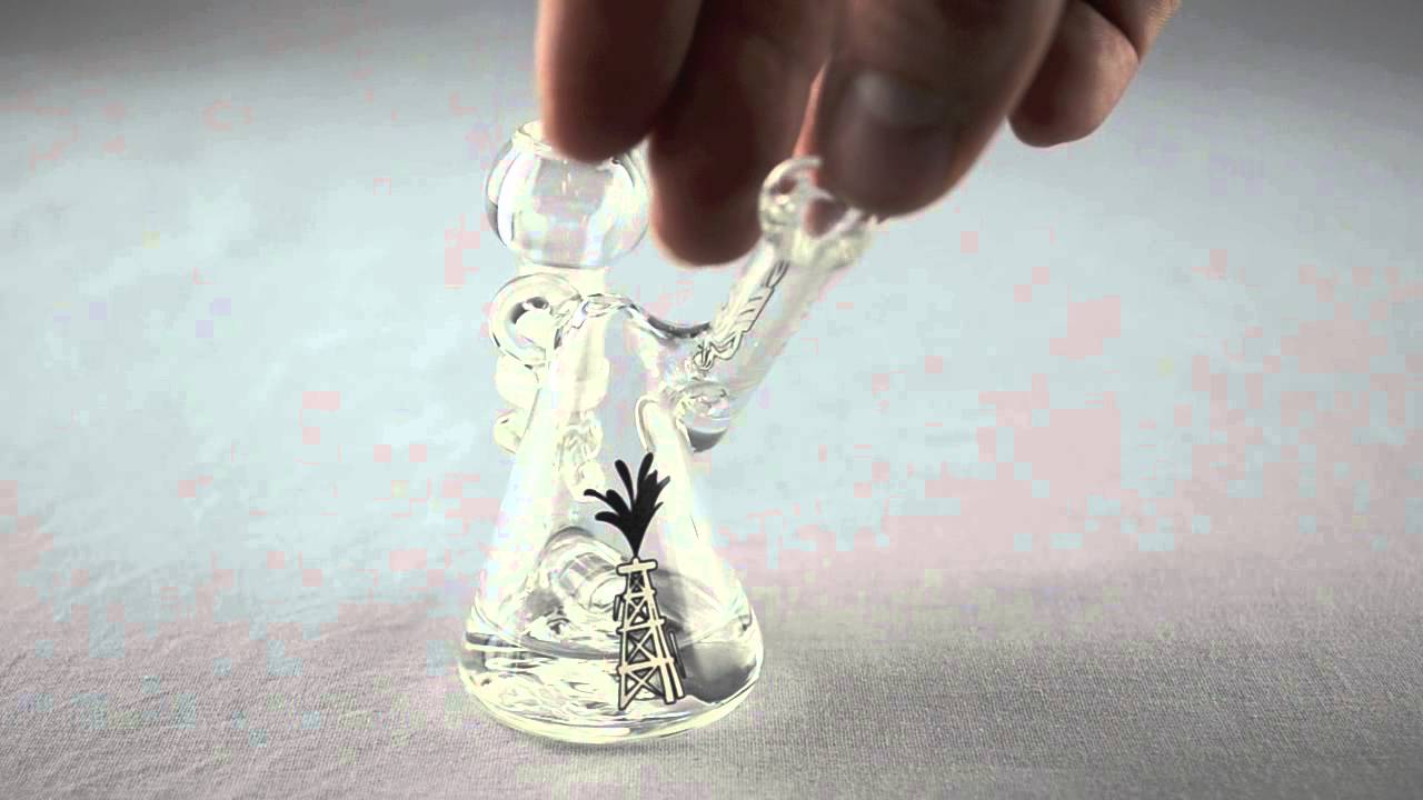 SILIKA - SIDECAR PENDANT VAPOR RIG BUBBLER W/ FIXED 10MM 3 SLIT INLINE, DOME, AND NAIL