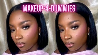 an ACTUAL *beginner* makeup tutorial | how to: NATURAL GLAM 💕 less steps & less products needed
