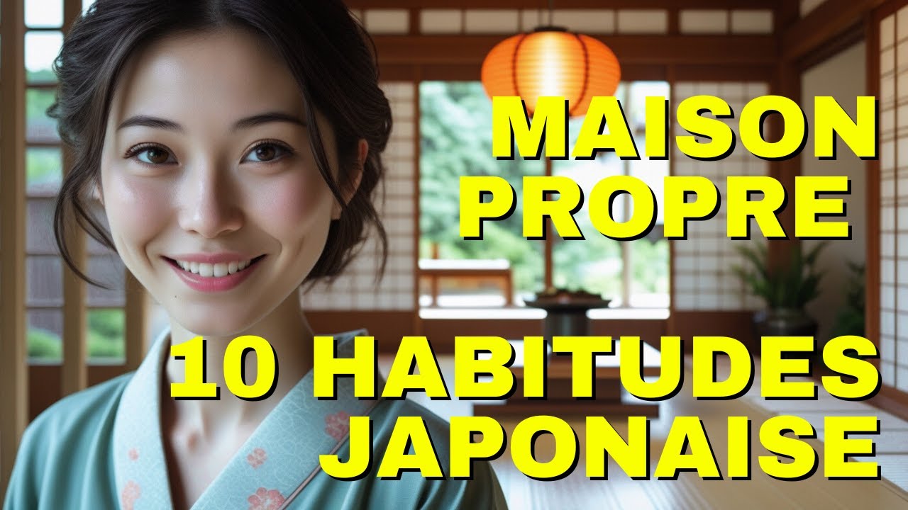 10 HABITUDES JAPONAISES pour avoir une MAISON toujours PROPRE et ORGANISÉE - Minimalisme