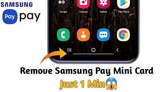 How To Remove Samsung Pay Mini Card From Homescreen🔥 |Remove Samsung Pay Card Permanently screenshot 2