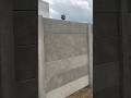 #precast compound wall #concrete fence