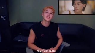 Bang Chan reaction to Stray Kids “Mixtape : 애” M/V