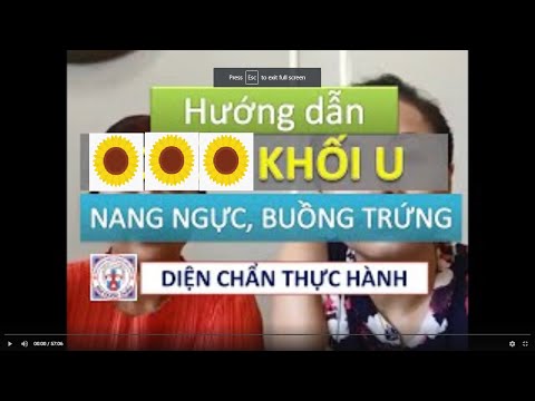 Livestream Diện Chẩn - Chia sẻ về chữa khối u