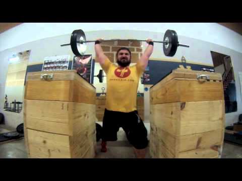 BN Power Jerk + Split Jerk (1+1) x 5 sets (100, 110, 115, 120, 130 kg)