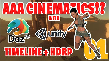 How to Create a Cinematic Video With Daz Studio and Unity HDRP | Part 1 | It’s Easier Than You Think