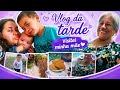 VLOG DA NOSSA TARDE/ VISITEI MINHA MÃE!!