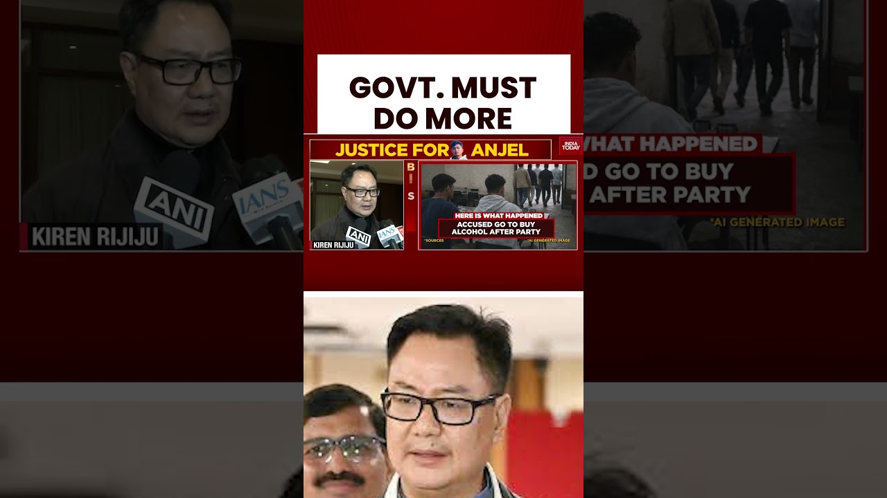 Kiren Rijiju Speaks on the Angel Chakma Murder Case | India Today News