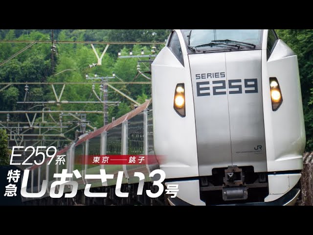 E257系 特急踊り子【サンプル動画】東京～伊東～伊豆急下田｜185系