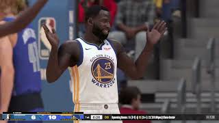 Dirk Nowitzki vs Kevin Durant 1st half Warriors vs Mavericks