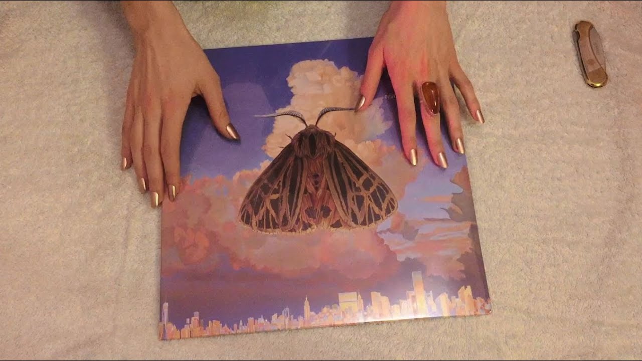 ASMR Unboxing : Chairlift 'Moth' LP (*Vinyl Collecting, Whispering ...