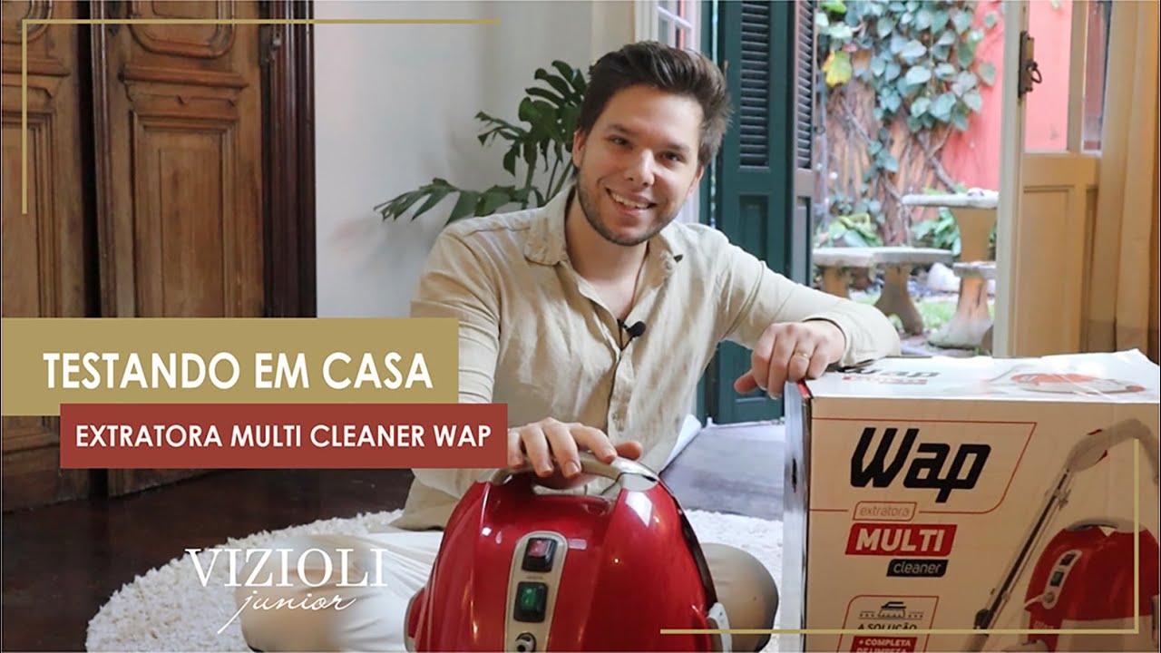 Testando Extratora Multi Cleaner WAP