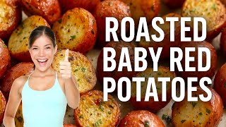 roasted red potatoes - Crispy Roasted Baby Red Potatoes | The Perfect Easy Side Dish
