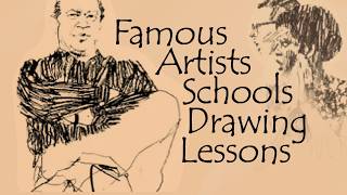 Drawing Lessons from Famous Artists Schools great Illustrators
