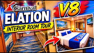 Carnival Elation Interior Room Tour Cabin V8 The Cruise Bros