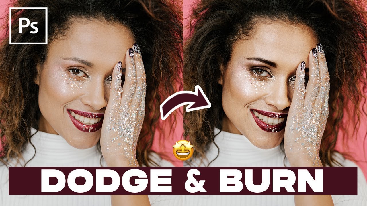 Cómo hacer DODGE and BURN fácil en Photoshop | Tutorial Photoshop