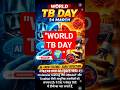 World TB Day Kyu Important Hai? #TB #Health#dailyedu_24#shorts